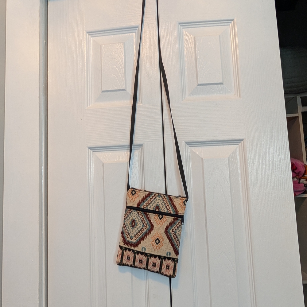 Bohemian Patterned Crossbody Bag